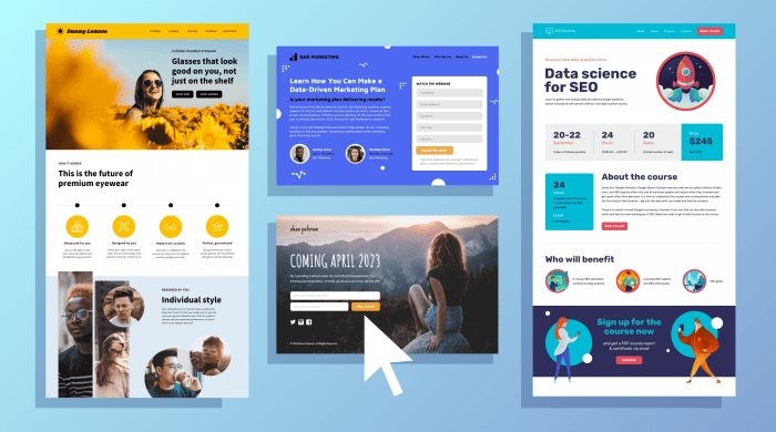 Contoh Desain Landing Page Efektif