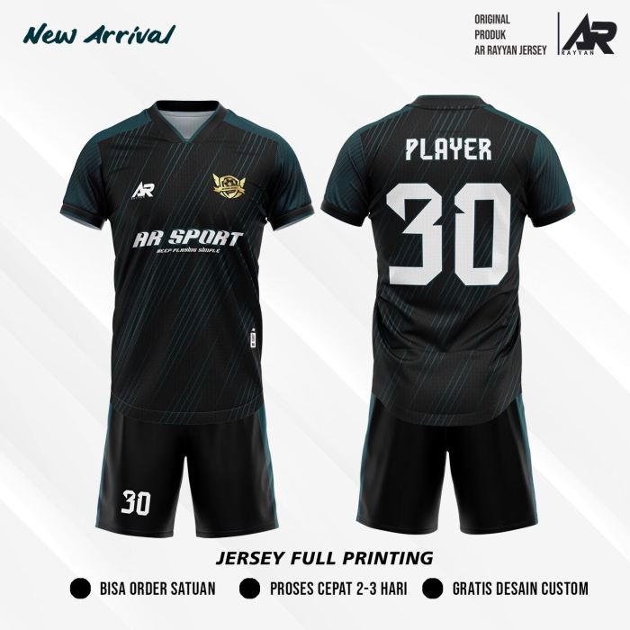 Contoh desain jersey futsal