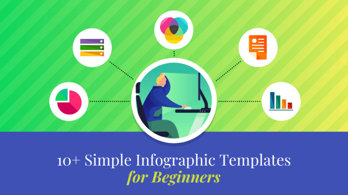 Contoh desain infografis simple